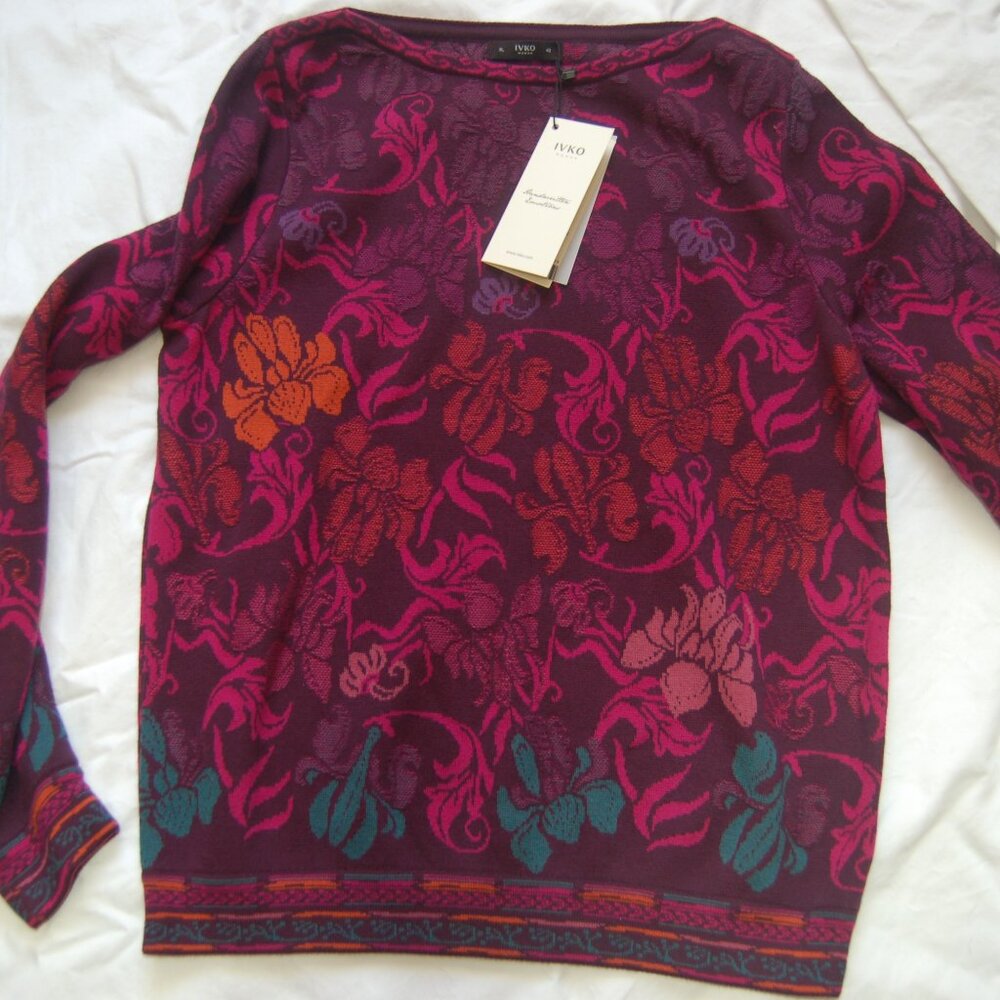 Ivko Multicolor women's sweater XL (42)